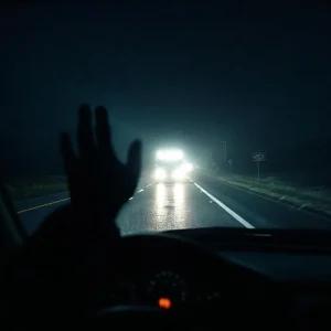 Фото по теме: что делать если ослепили дальним светом на ночной трассе
