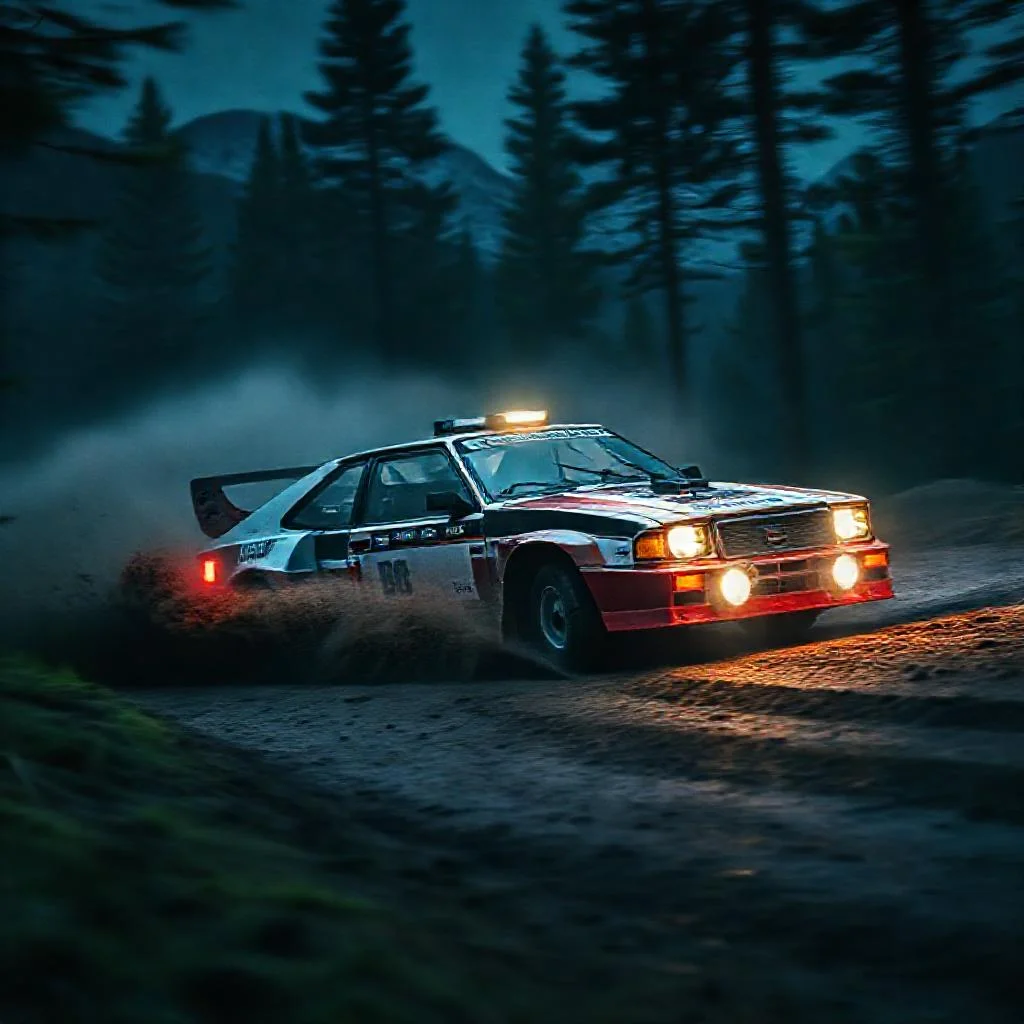 Иллюстрация к статье: история полного привода audi quattro как одна технология навсегда изменила ралли