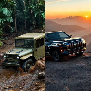 Фото по теме: история создания toyota land cruiser путь от военного джипа до премиального внедорожника