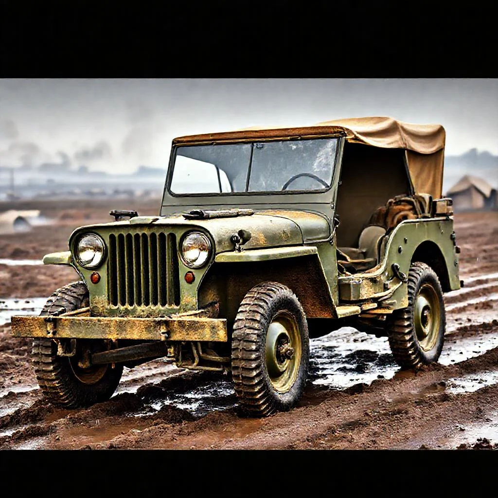 Иллюстрация к статье: история создания willys mb как появился самый узнаваемый армейский внедорожник в мире