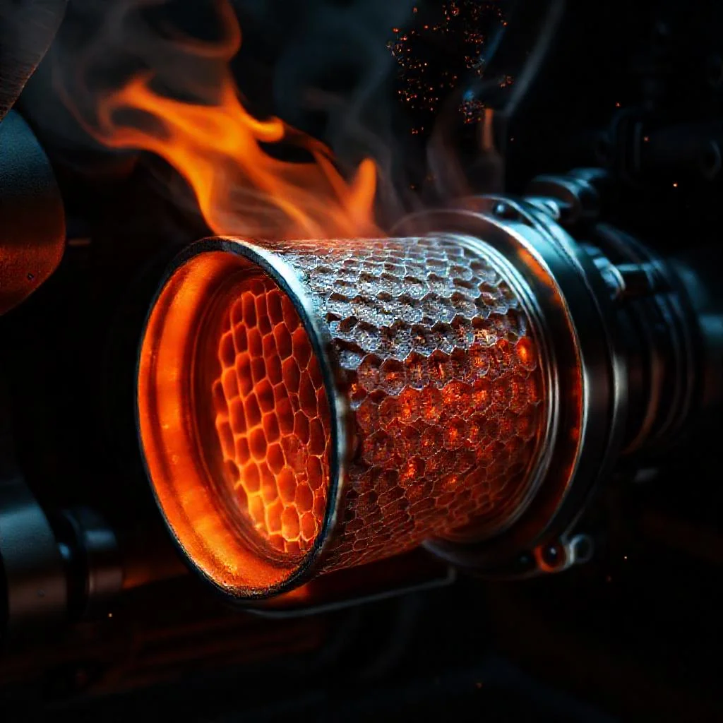 Иллюстрация к статье: зачем нужен сажевый фильтр dpf на современном дизеле и как происходит процесс его прожига